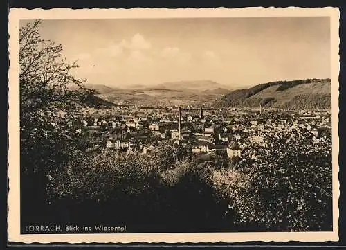 AK Lörrach, Blick ins Wiesental