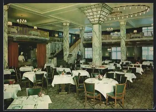 AK Hamburg-St.Georg, Stadt-Restaurant Hotel Reichshof