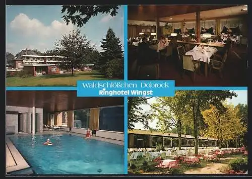 AK Wingst, Ringhotel und Waldschlösschen Dobrock