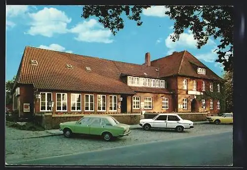 AK Nindorf am Walde, Hotel-Pension Zum braunen Hirsch