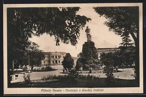 AK Vittorio Veneto, Municipio e Giardini Pubblici