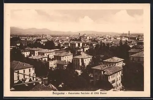AK Bergamo, Panorama Parziale di Citta Bassa