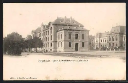 AK Neuchatel, Ecole de Commerce et Acadèmie