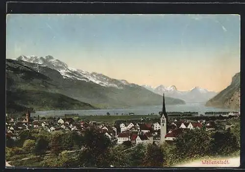 AK Wallenstadt, Teilansicht