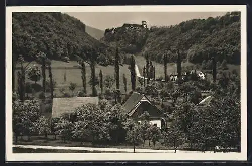AK Mariastein, Teilansicht mit Blick zum Kloster