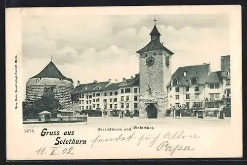 AK Solothurn, Beeristhurm und Bielerthor
