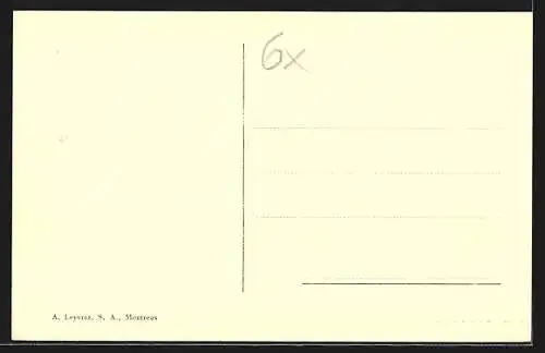 AK Lausanne, Eglise de St-Jean, Cour