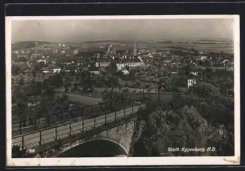 AK Eggenburg /Niederösterreich, Totalansicht