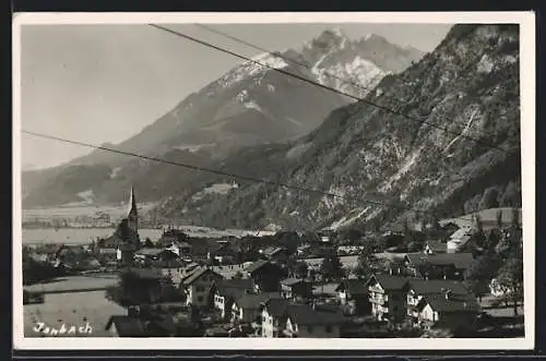 AK Jenbach /Tirol, Ortsansicht aus der Vogelschau