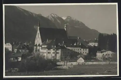AK Schwaz, Teilansicht mit Franziskanerkloster