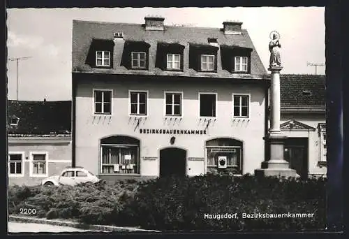 AK Haugsdorf, Bezirksbauernkammer