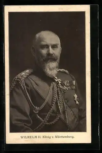 AK Wilhelm II. König von Württemberg