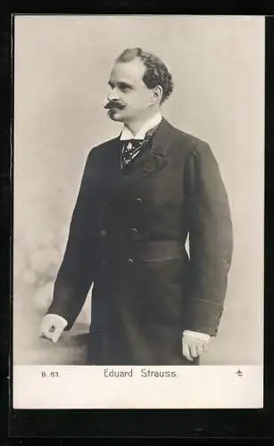 AK Portrait Eduard Strauss