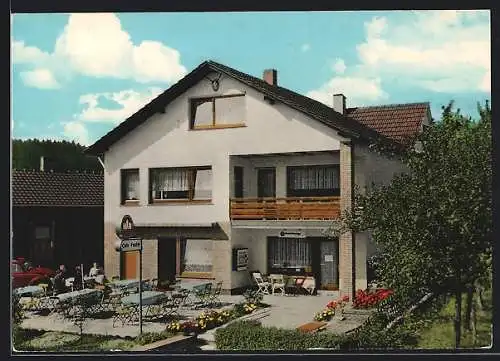 AK Burgjoss / Spessart, Weinstube und Pension Cafe Fauser