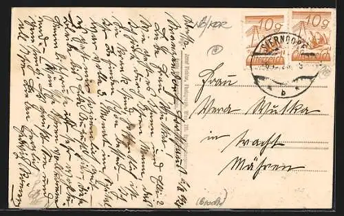 AK Stranzendorf, Blick auf das Erholungsheim