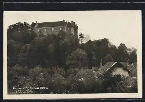 AK Matzen /Niederösterreich, Schloss Kinsky