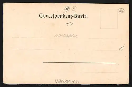 AK Innsbruck, St. Johanneskirche, Herz Jesukirche, St. Nicolauskirche