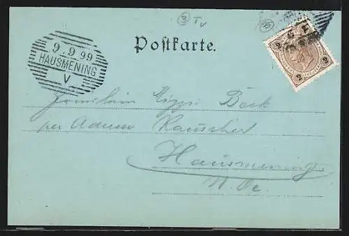 Mondschein-AK Innsbruck, Gesamtansicht