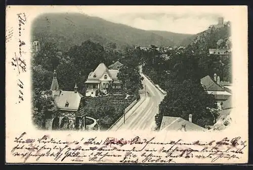 AK Baden, Teilansicht im Helenenthal