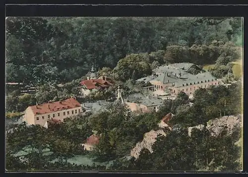 AK Baden b. Wien, Kuranstalt Sacher im Helenental