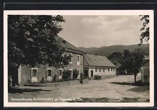 AK Altenmarkt im Yspertal, Haus von Franz Landstetter