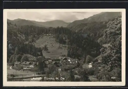 AK Türnitz, Gesamtansicht mit Erholungsheim Auhof