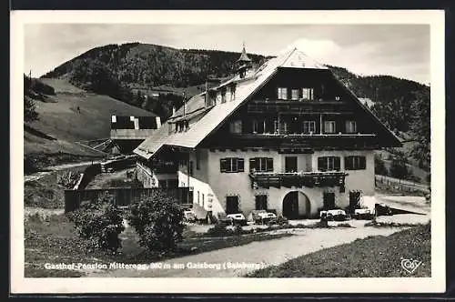 AK Salzburg, Gasthof-Pension Mitteregg am Gaisberg