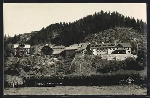 AK Pichl a. d. Enns, Teilansicht im Sonnenschein