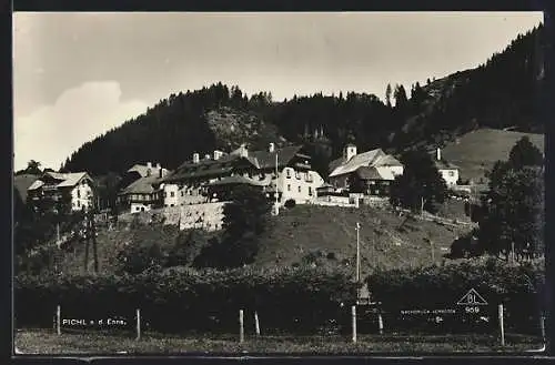 AK Pichl an der Enns, Blick zum Ort