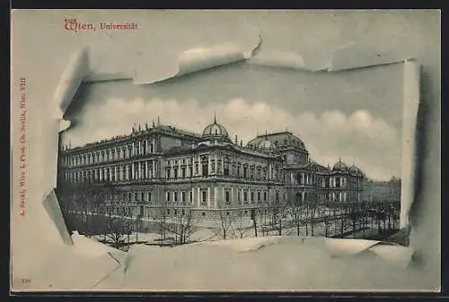 AK Wien, Ansicht der Universität