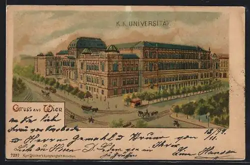 AK Wien, K. K. Universität
