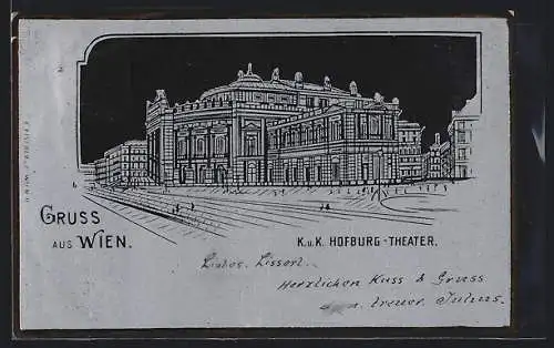 AK Wien, K. K. Hofburg-Theater