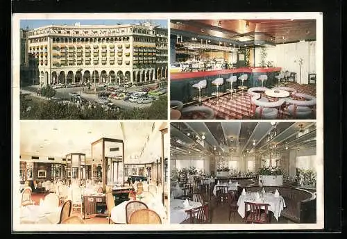 AK Thessaloniki, Electra Palace Hotel, with interior views, Aristotelous Square