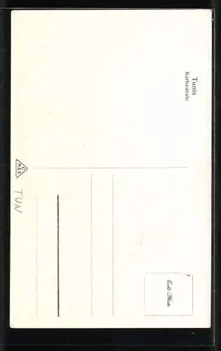 AK Tunis, Partie an der Kathedrale