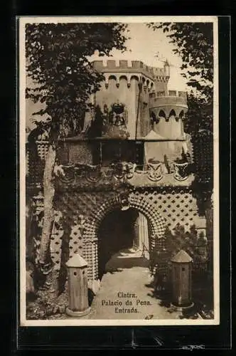 AK Cintra, Palacio da Pena, Entrada