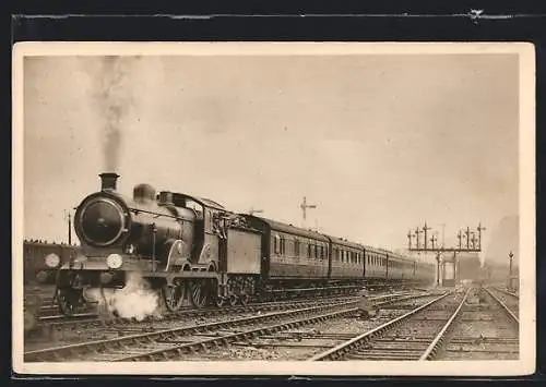 AK Yarmouth Express leaving Ipswich, Engine 4-4-0, No. 1884