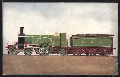 AK G.N.R. Express Passenger Engine No. 1, Britische Eisenbahn