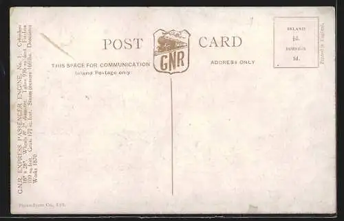 AK G.N.R. Express Passenger Engine No. 1, Britische Eisenbahn