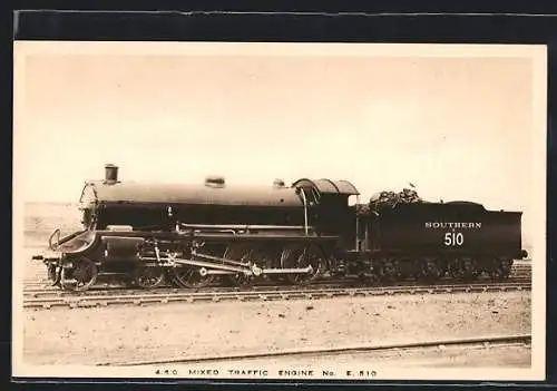 AK Southern Railway, 4-6-0 Mixed Traffic Engine No. 510