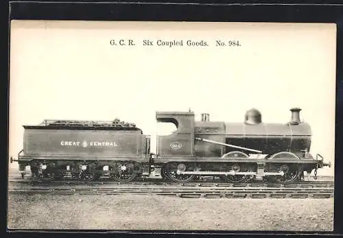 AK Great Central Railway, Six Coupled Goods, No. 984