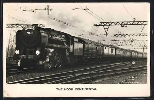AK The Hook Continental Express passing Shenfield, Locomotive No. 70042