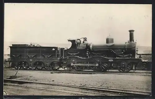 AK Locomotive Africa standing on the rails