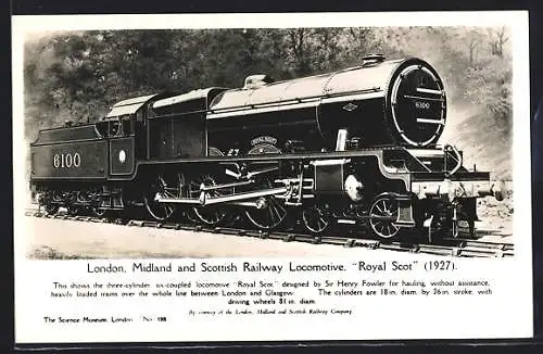 AK London, Midland and Scottish Railway Locomotive, Royal Scot