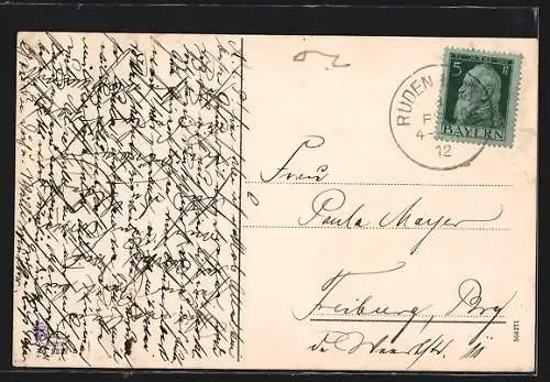 AK Franzensfeste an der Brennerbahn, Totalansicht von einem Berg aus