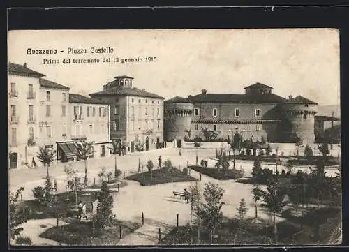 AK Avezzano, Piazza Castello