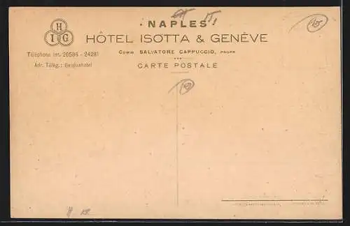AK Naples, Hotel Isotta & Geneve