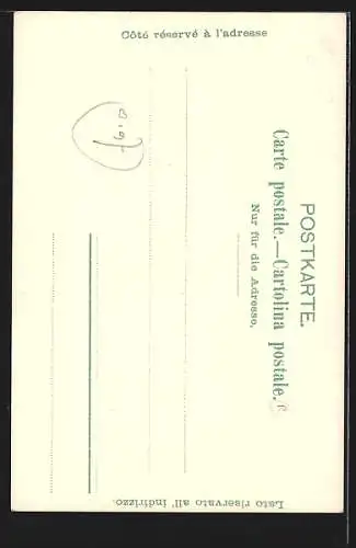 Lithographie Genève, Rue du Mont Blanc