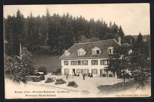 AK Provence, Sèjour d`ètè-Pension Burnand-Le Ravin