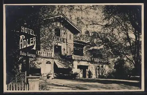 AK Grindelwald, Hotel Adler