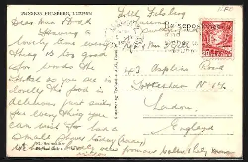 AK Luzern, Pension Felsberg
